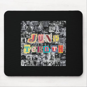 Juneteenth Collage Mouse Mat