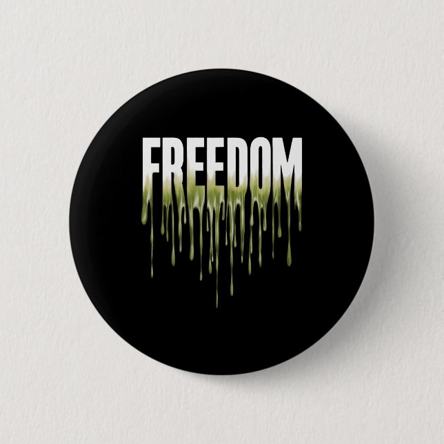 Juneteenth Commemorative  6 Cm Round Badge (Front)