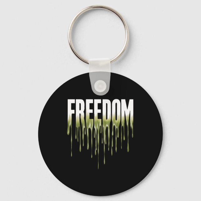 Juneteenth Commemorative  Key Ring (Front)