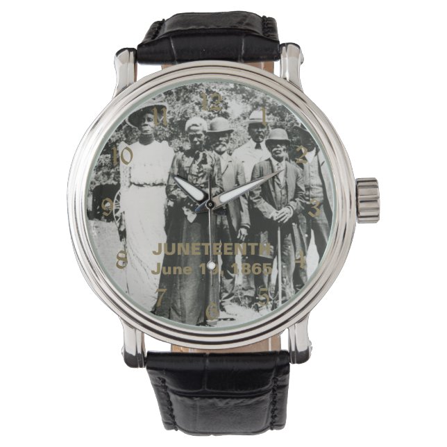 Juneteenth Day 1866: Celebration of Emancipation Watch (Front)