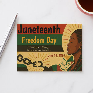 Juneteenth Declaration of Freedom  Holiday Card
