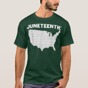 Juneteenth Definition 1865 African American Pride T-Shirt