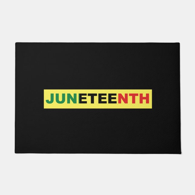 Juneteenth Doormat (Front)