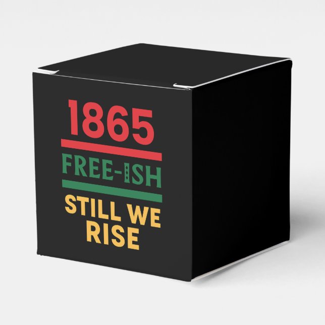 Juneteenth Favour Box (Front Side)