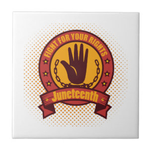 Juneteenth fight for your rights tile