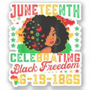 Juneteenth Flag Celebrating Black Freedom Juneteen