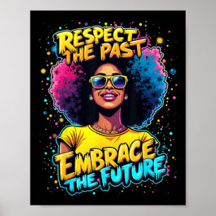 Juneteenth Freedom 1865 African American Black Que Poster