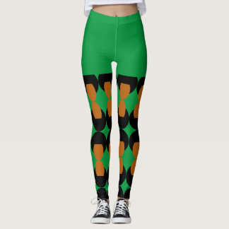 Juneteenth Freedom Celebration Afro Leggings