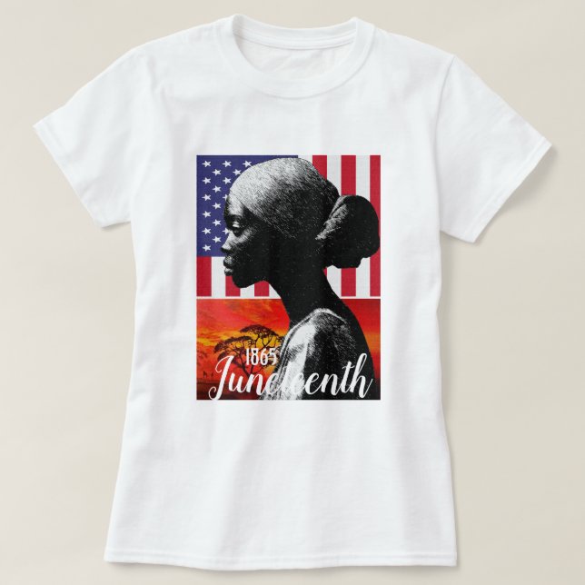 Juneteenth Freedom Celebration T-Shirt (Design Front)