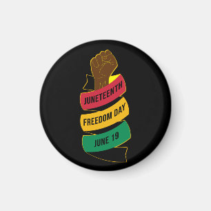 Juneteenth Freedom Day Black History Magnet