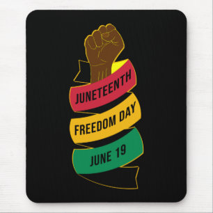 Juneteenth Freedom Day Black History Mouse Mat