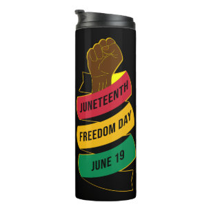 Juneteenth Freedom Day Black History Thermal Tu Tumbler