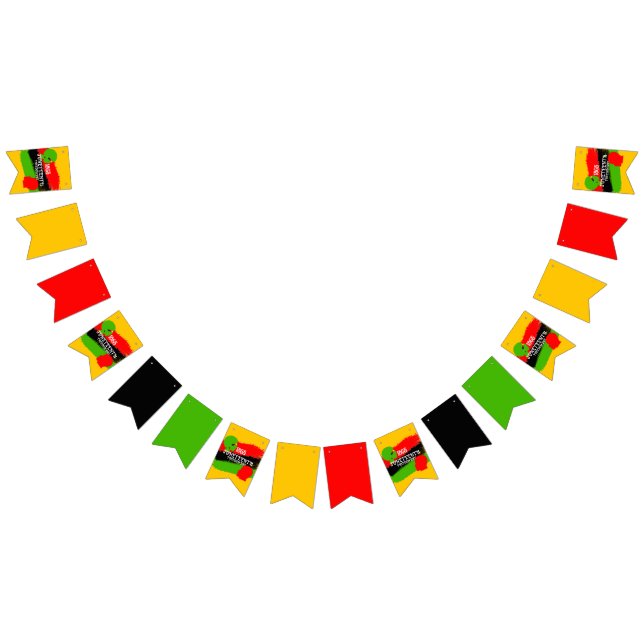 Juneteenth Freedom Day Celebration 1865 Bunting (All)