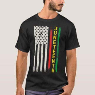 Juneteenth Freedom Day Flag T-Shirt
