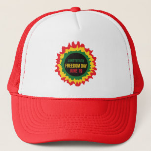 Juneteenth Freedom Liberation June 19th Trucker Hat