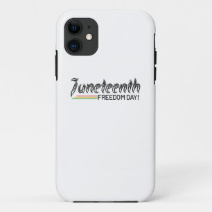 Juneteenth, Freedom of African American. iPhone 11 Case