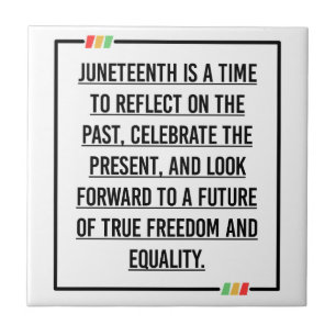 Juneteenth, Freedom of African American. Tile