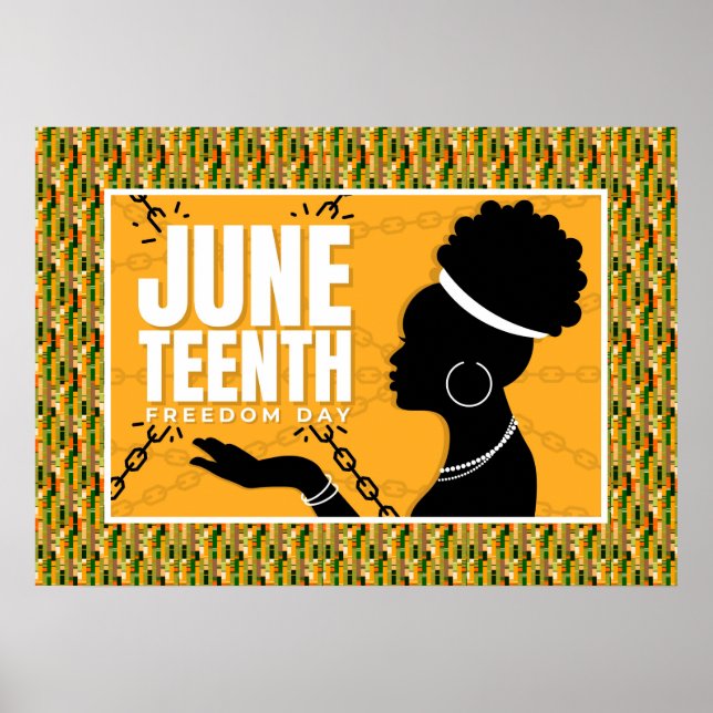Juneteenth Freedom Poster  (Front)