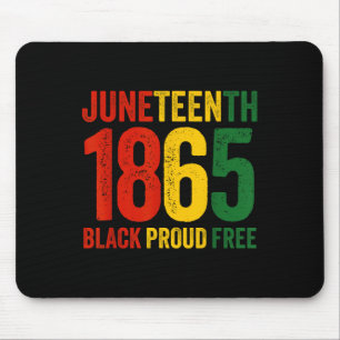 Juneteenth Freeish Since 1865 Black History Women  Mouse Mat