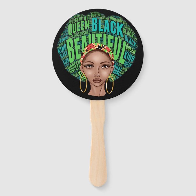 Juneteenth Hand Fan (Front)