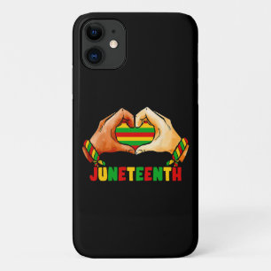 Juneteenth Heart  iPhone 11 Case