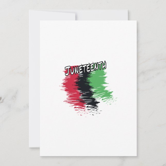 Juneteenth Holiday Card (Front)