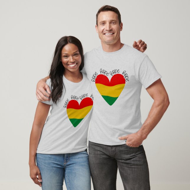 Juneteenth Hope - Black History  T-Shirt (Unisex)