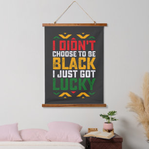 Juneteenth I Didn't Choose To Be Black Hanging Tapestry