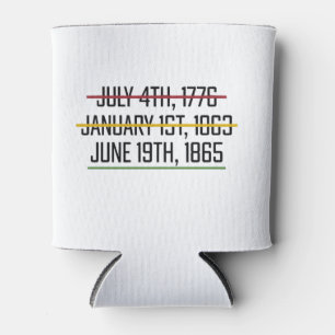 Juneteenth Independence Day Black History Can Cooler