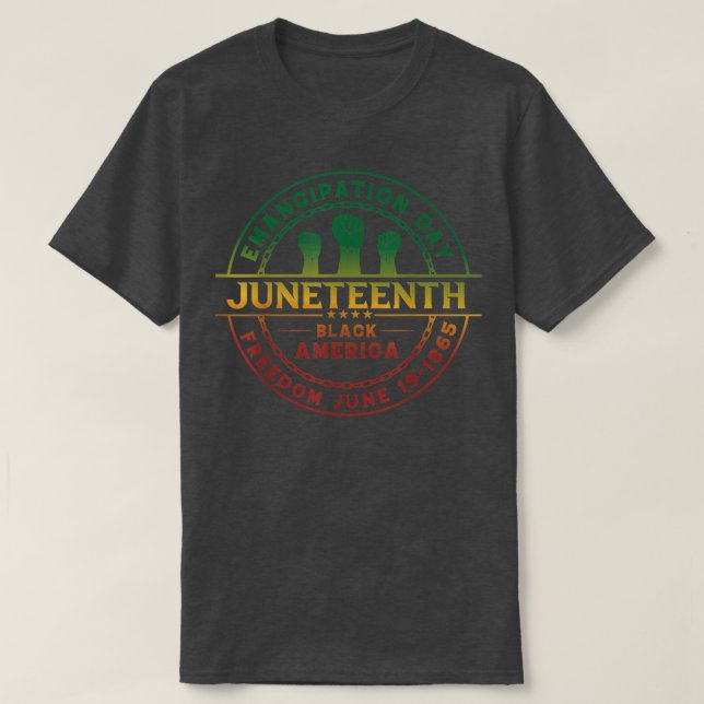 Juneteenth Independence Day Free-ish Black Pride C T-Shirt (Design Front)