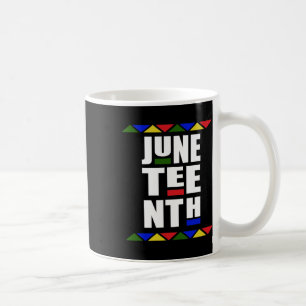 Juneteenth Independence Day Retro Celebration  Coffee Mug