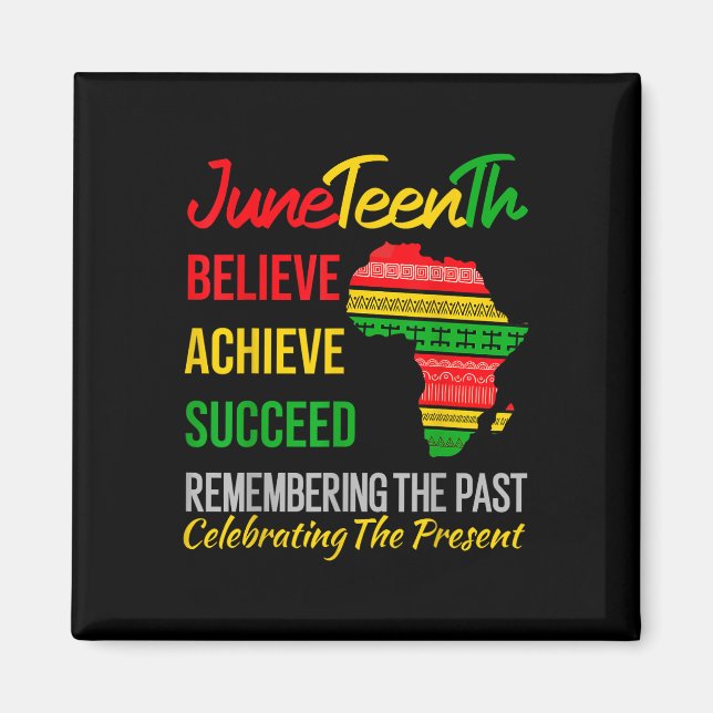 Juneteenth Is My Independence Day African 1865 Jun Magnet (Front)