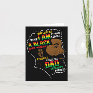 Juneteenth Is My Independence Day Black Dad Father Card
