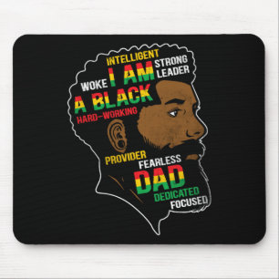 Juneteenth Is My Independence Day Black Dad Father Mouse Mat