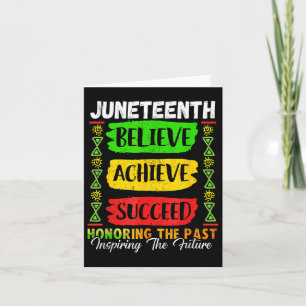 Juneteenth Is My Independence Day Black Pride _1 Card