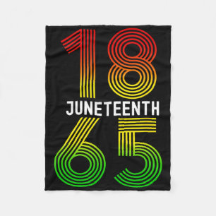 Juneteenth Is My Independence Day Black Pride  Fleece Blanket