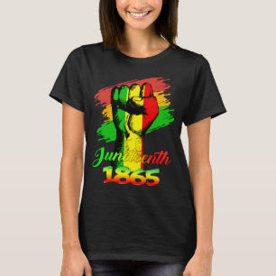 Juneteenth Is My Independence Day Black Women Blac T-Shirt