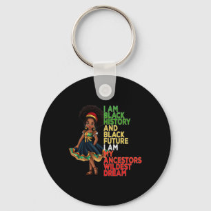 Juneteenth Is My Independence Day Black Women Kid  Key Ring