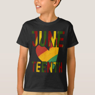 Juneteenth Is My Independence Day Free Black Women T-Shirt