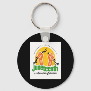 Juneteenth key ring
