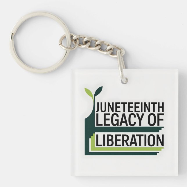 Juneteenth Key Ring (Front)