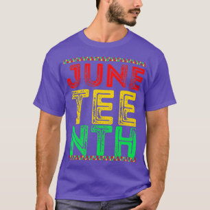 Juneteenth King Queen Prince Princess Black Dad T-Shirt