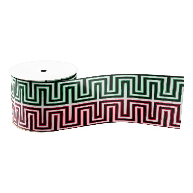 Juneteenth Kwanzaa Black Holidays Grosgrain Ribbon (Spool)
