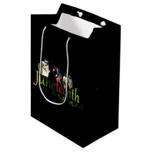 Juneteenth medium gift bag