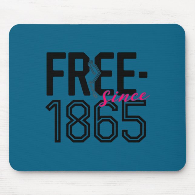 Juneteenth mens  mouse mat (Front)