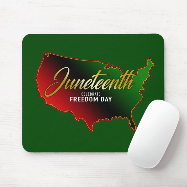 Juneteenth  Mouse Pad (With Mouse)