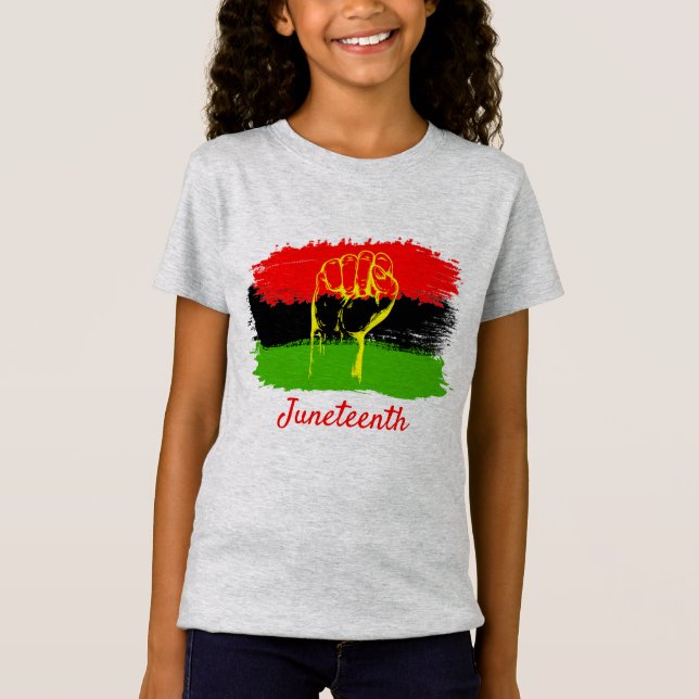 Juneteenth National Independence Day T-Shirt (Front)