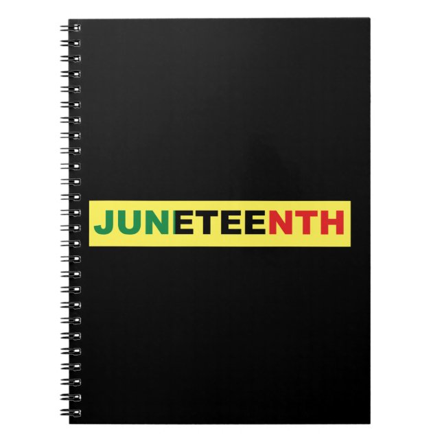 Juneteenth Notebook (Front)