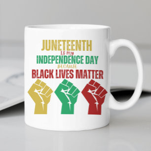 Juneteenth Pan-African Fist Mug