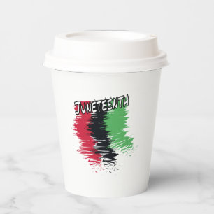 Juneteenth Paper Cups